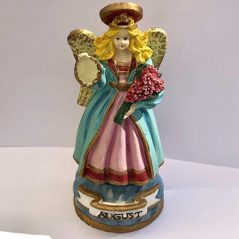 August Angel figure Chadwick Miller Vintage birthday